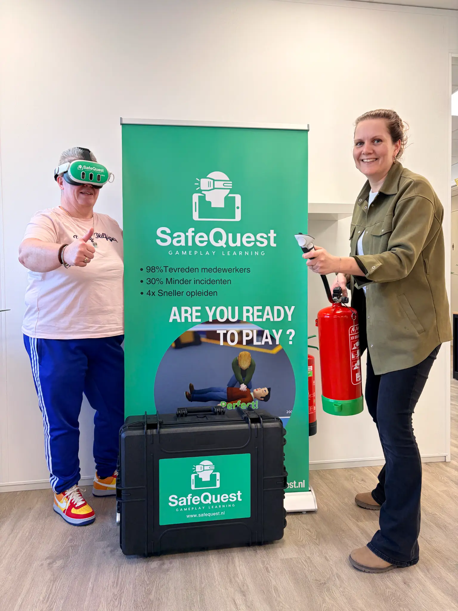 SafeQuest demo op evenement